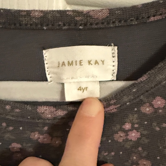 Jamie Kay Dark Floral Long Sleeve Dress - Picture 2 of 3